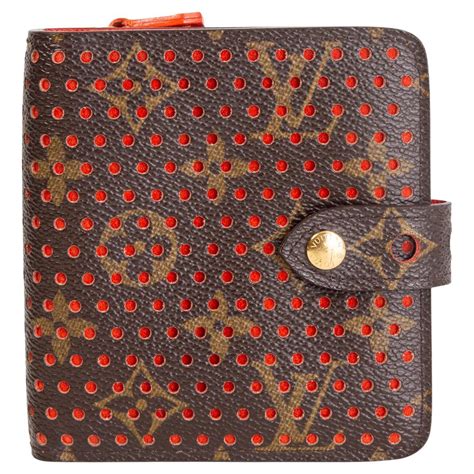 lv wallet orange